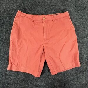 Polo Ralph Lauren Shorts Mens 35 Flat Front Classic Chino Preppy Casual Summer